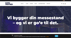Desktop Screenshot of expopartner.dk